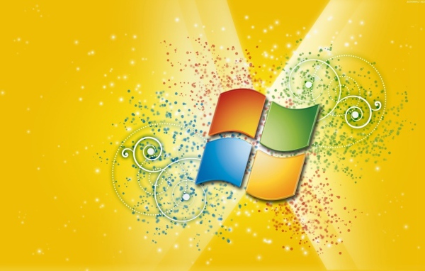 Виндовс на желтом