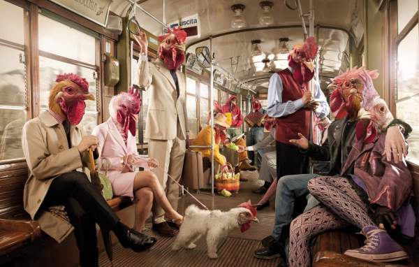 Люди курицы