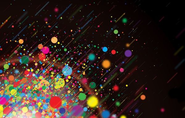 Разноцветные капли