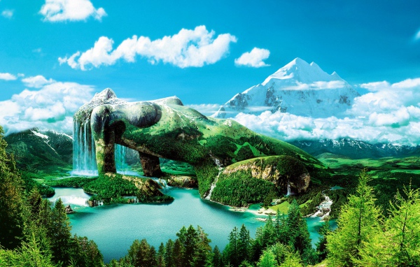 Девушка земля