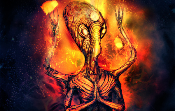 Огненный пришелец