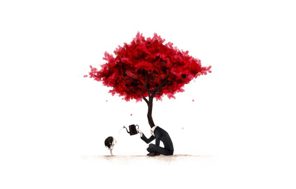 Голова дерево