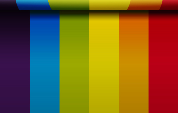 Радужные обои