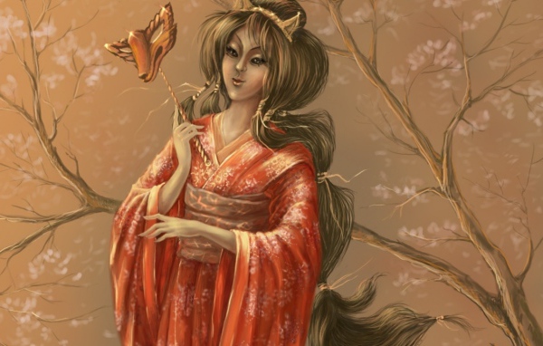 Японская красавица