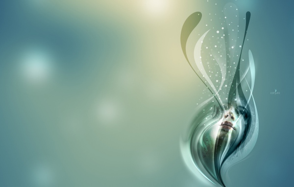 Отражение в капле воды