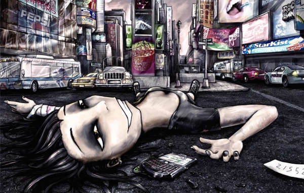 Готическая девушка