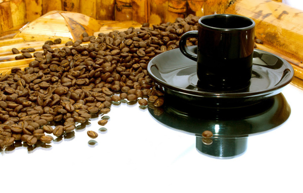 Обжаренные кофейные зерна