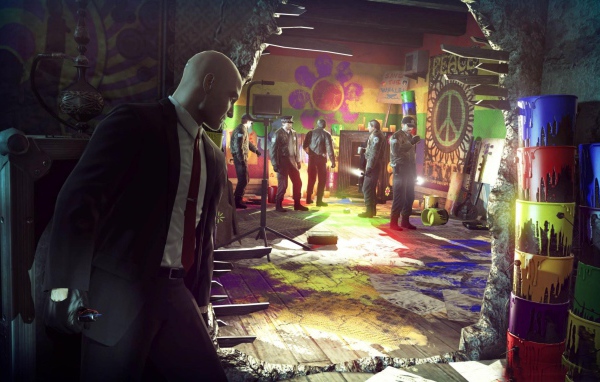 Сцена из Hitman Absolution