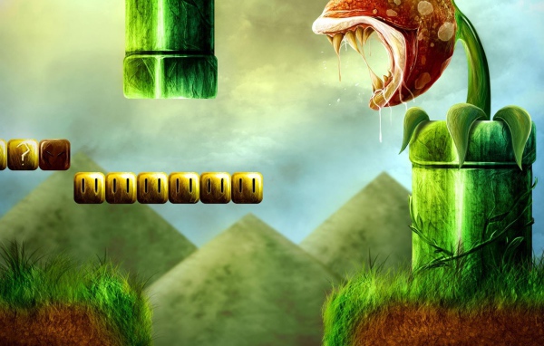 Фон Супер Марио