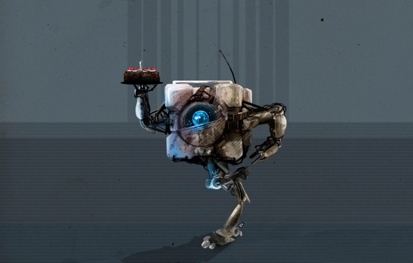 Робот из игры Portal