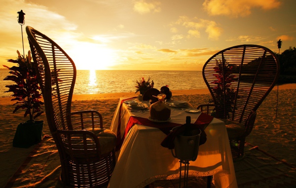 Ужин на пляже