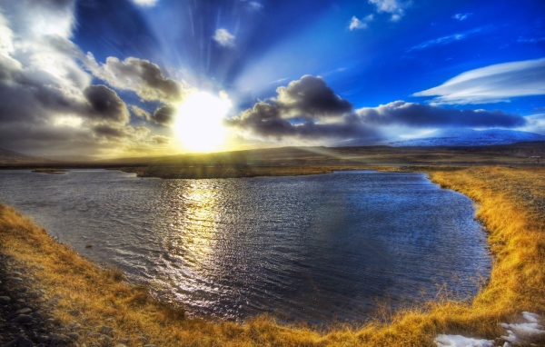 Красивый рассвет