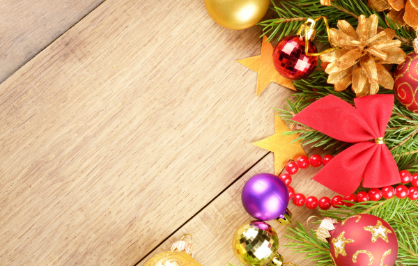 Рождественский фон