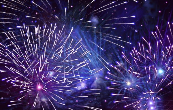 Фейерверк на Новый год
