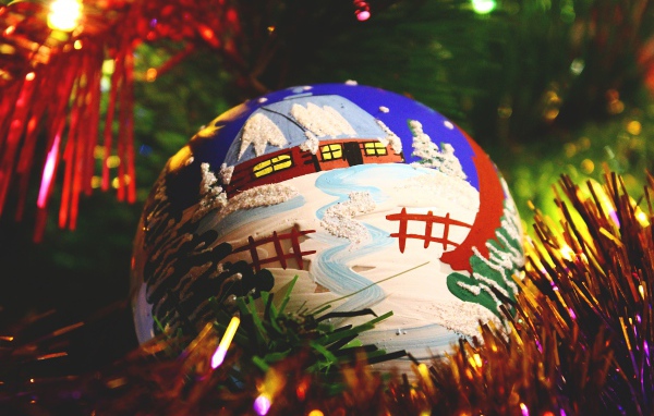 Разрисованный шар