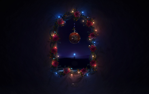 Окно в Новый год