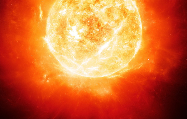 Горящая звезда