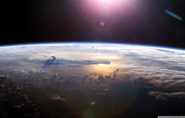 Тихий океан из космоса