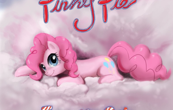 Розовая маленькая лошадка