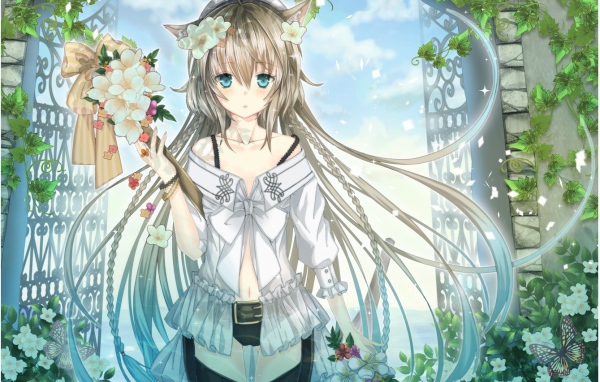 Аниме девушка Нозоми