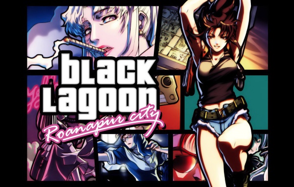 Голубая лагуна с девушкой