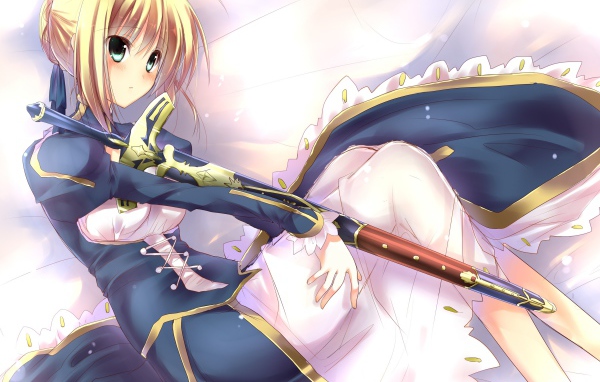 Судьба серии Сабля  девушка аниме