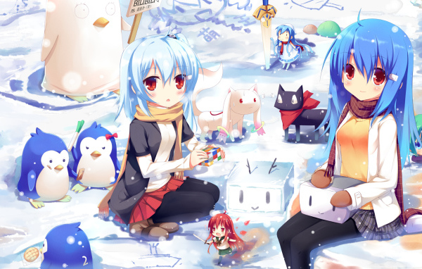 Девочка-пингвин