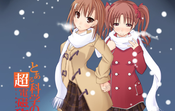 Девочки в зимней одежде