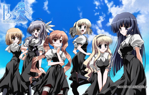 H2O Следы на песке