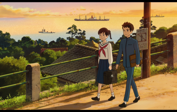 Миядзаки Со склонов Кокурико, парень и девушка