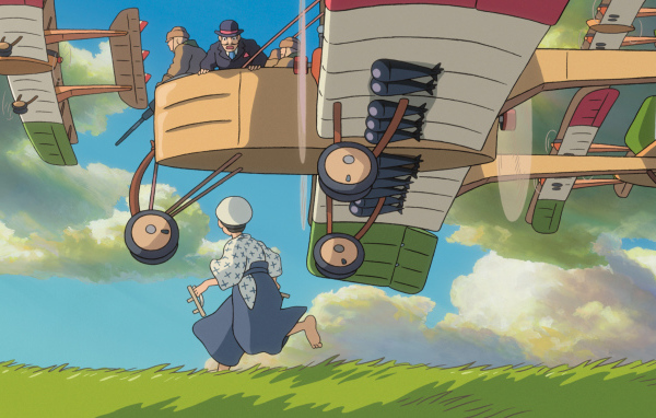 Аниме мультфильм Миядзаки ветер крепчает