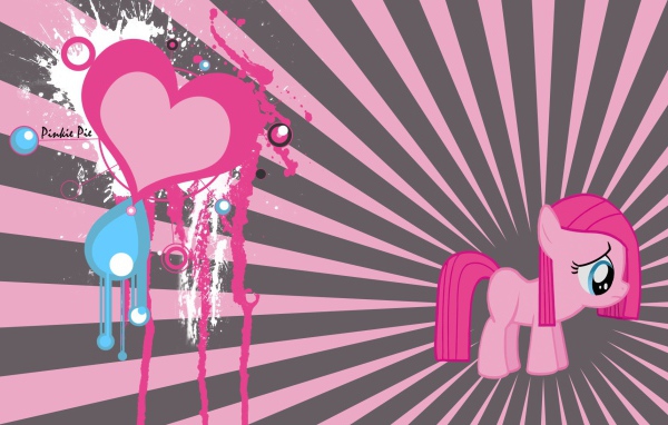 Розовый пирог