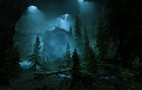 Старец Скроллс 5 дремучий лес