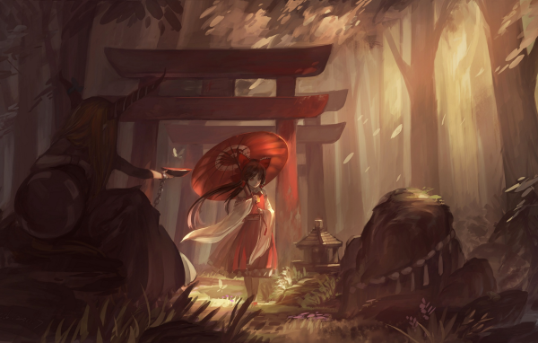 Колдунья с чашкой