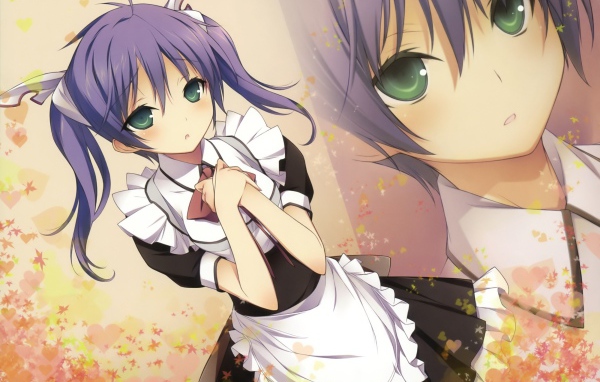 Девочка в школьном платье