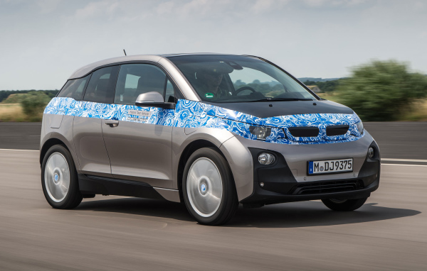 прототип BMW i3 тест-драйв