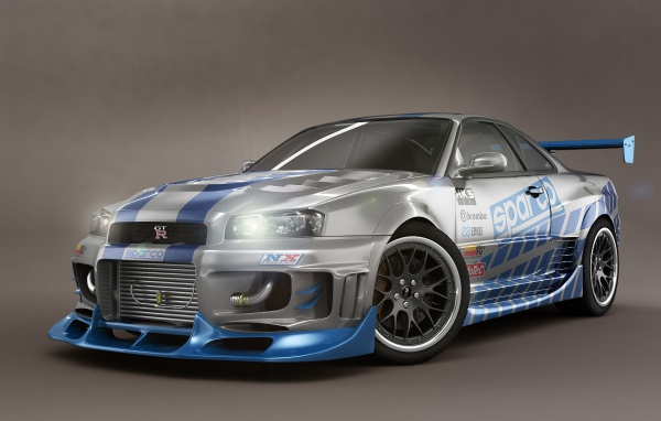 Скоростной автомобиль