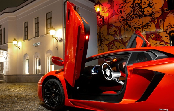 Редкая Lamborghini Aventador