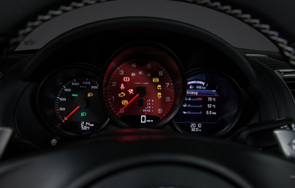 Приборная панель Порше