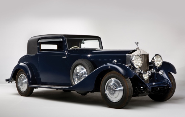 Роллс Ройс синий