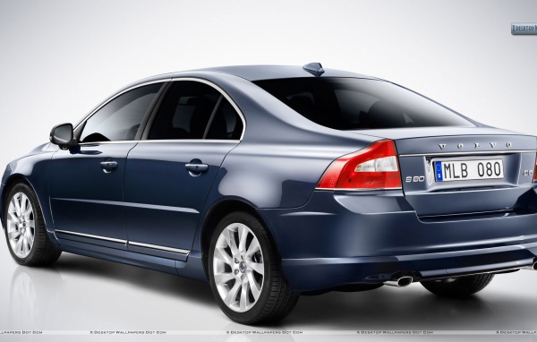 Потрясающий синий Volvo S80
