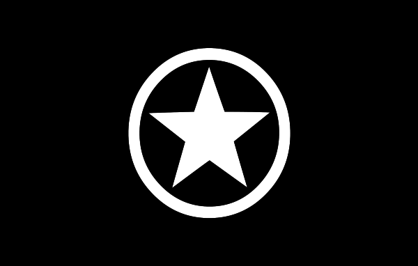 Converse logo in black background