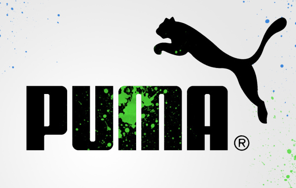 Puma выплеск краски