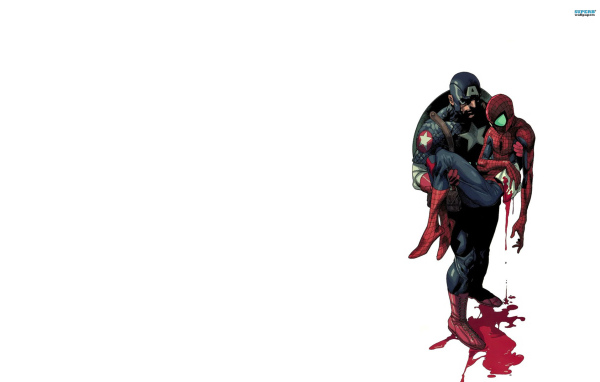 Капитан Америка и человек-паук