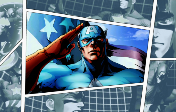 Капитан Америка Приветствует вас