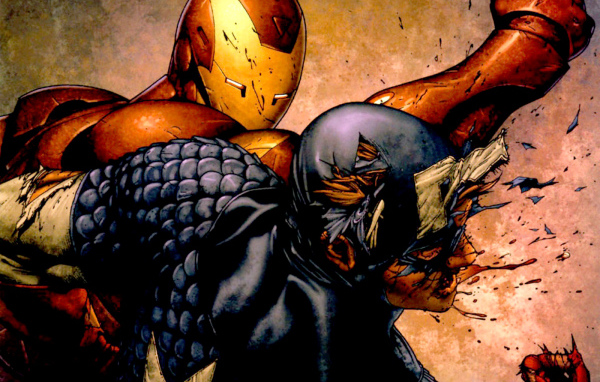 Капитан Америка против Железного Человека