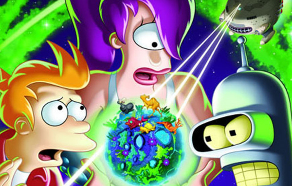 Мультфильм Футурама в зеленые дали