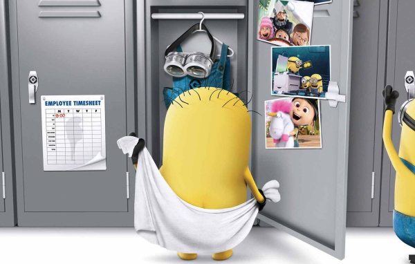 Миньоны после ванны