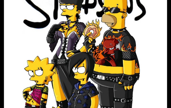 Симпсоны в черный