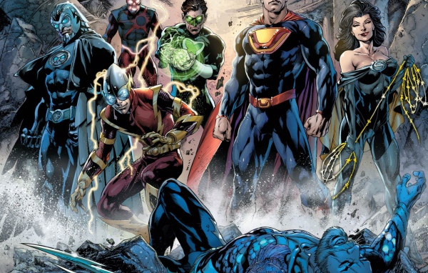 Герои Лиги Справедливости пережил бой